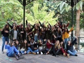 8 - No coreto em Cáceres