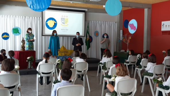 Planalto - Imposição das insígnias dos alunos dos 5 anos