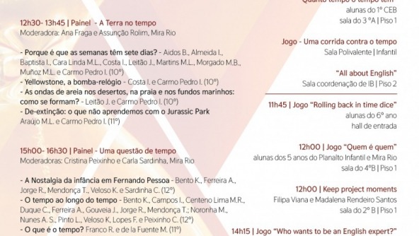 Planalto -  Dia aberto Mira Rio|26 de janeiro de 2019